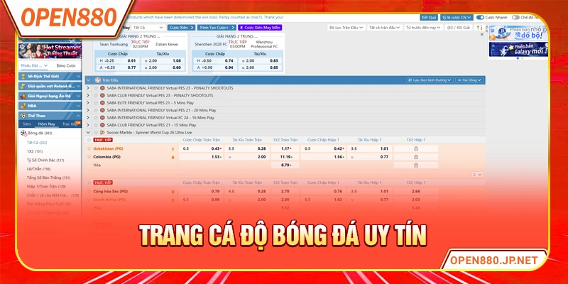 Trang Cá Độ Bóng Đá Uy Tín
